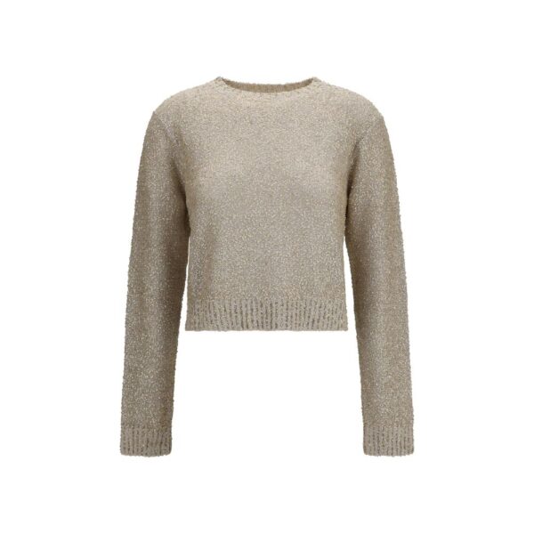 Beige Linen Sweatshirt