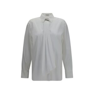 White Cotton Dress Shirt