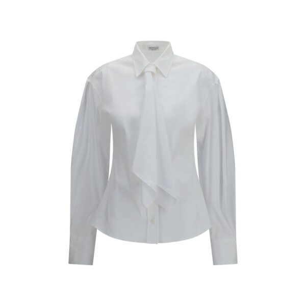 White Cotton Dress Shirt