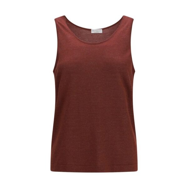 Red Cashmere Tank Tops