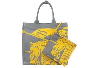 Burberry EKD Canvas Tote Bag With Coin Pouch
