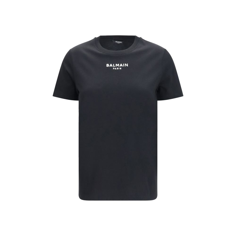 Black Cotton T Shirt