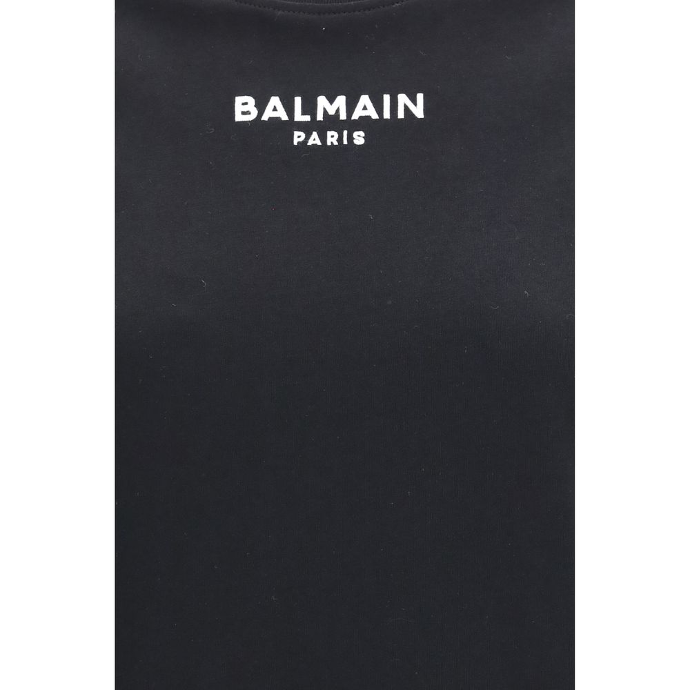 Black Cotton T Shirt