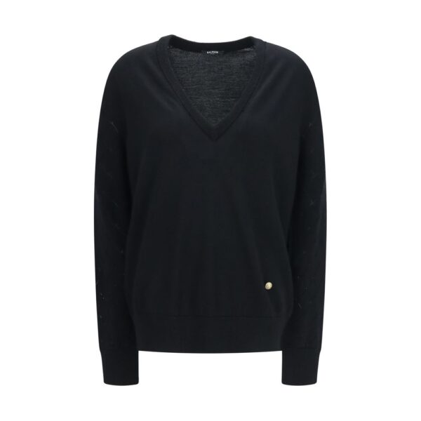 Black Wool Oves Aries Sweatshirt