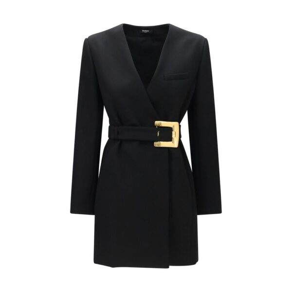 Black Wool Oves Aries Blazer