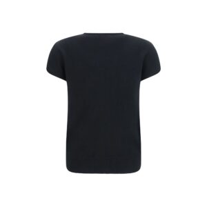 Black Wool Oves Aries Sleeveles Sweater