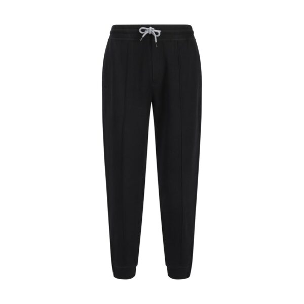 Black Cotton Joggers (Workout Pants)