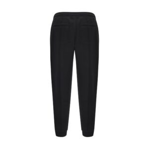 Black Cotton Joggers (Workout Pants)