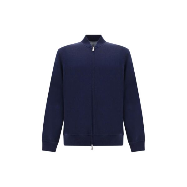 Blue Cotton Sweatshirt