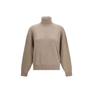 Brown Cashmere Turtleneck | Jag Couture London – New York