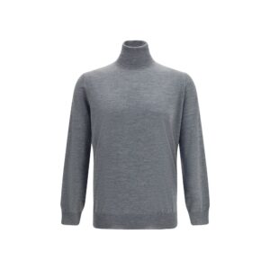 Gray Wool Oves Aries Turtleneck | Jag Couture London – New York