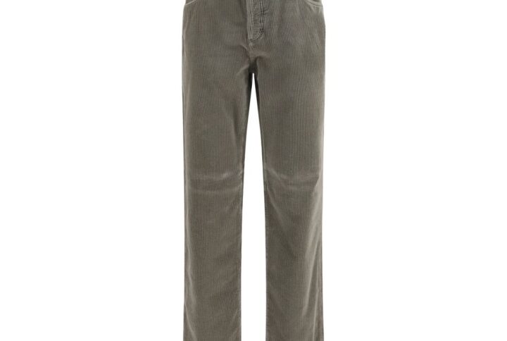 Bicolor Cotton Casual Pants | Jag Couture London – New York