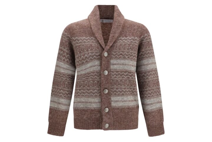 Bordeaux Alpaca Vicugna Pacos Cardigan | Jag Couture London – New York