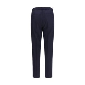 Blue Wool Oves Aries Casual Pants