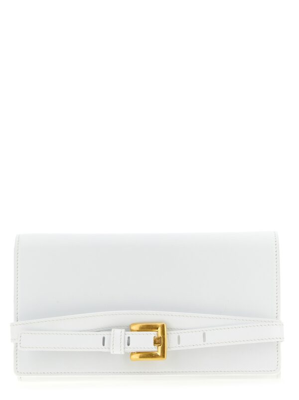 White Calfskin Cardholder