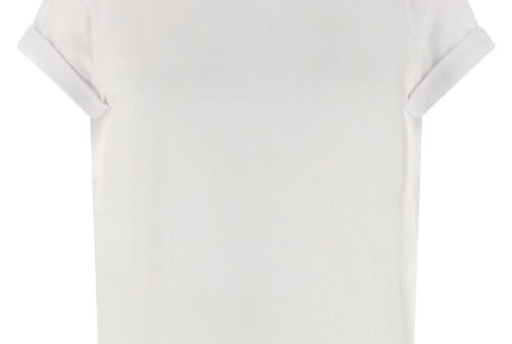 White Cotton T-Shirt | Jag Couture London – New York