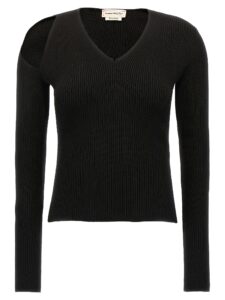 Black Wool Cardigan