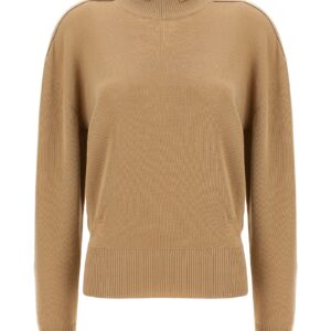 Beige Wool Cardigan | Jag Couture London – New York