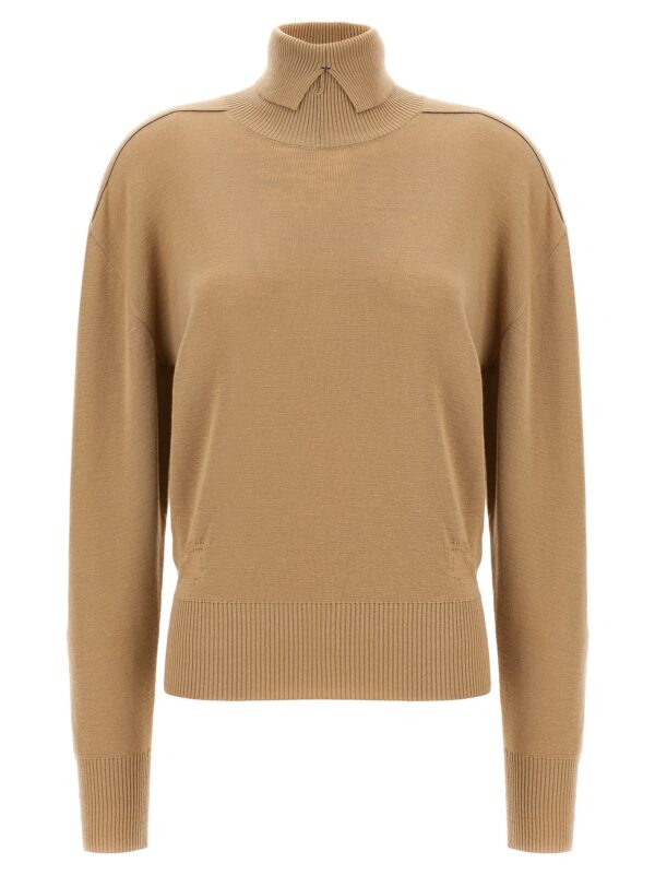 Beige Wool Cardigan