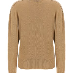 Beige Wool Cardigan