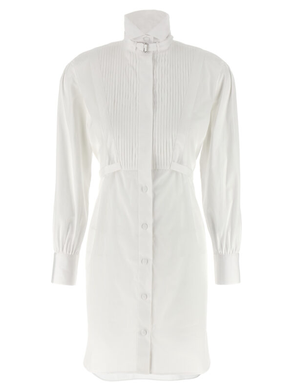 White Cotton Midi Dress
