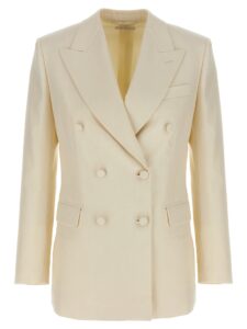 White Wool Blazer