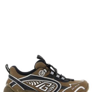 Bicolor Polyethylene Athletic Sneakers