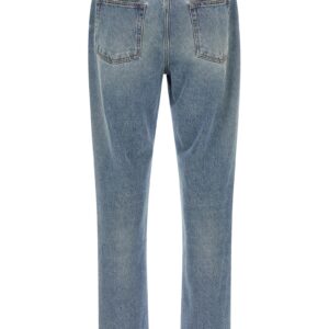 Blue Cotton Jeans Denim