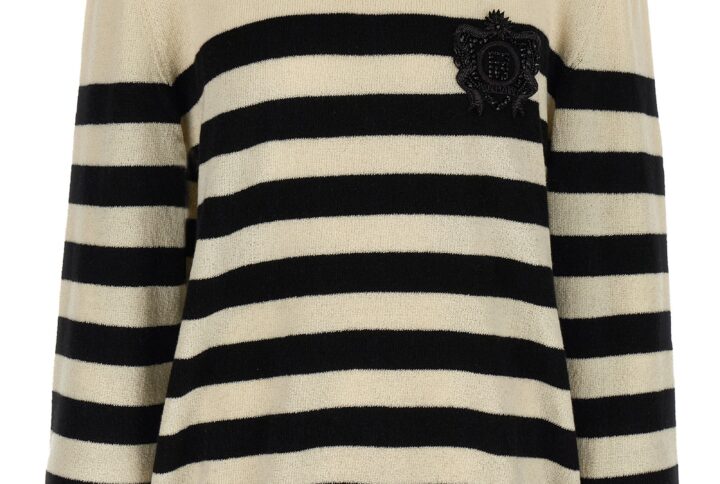 Bicolor Wool Cardigan | Jag Couture London – New York