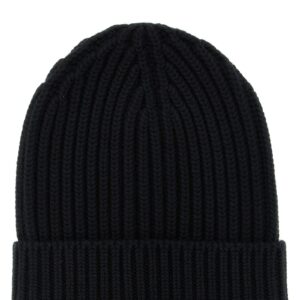 Black Wool Beanie | Jag Couture London – New York