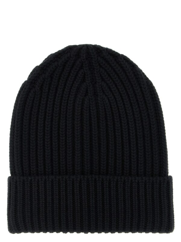 Black Wool Beanie
