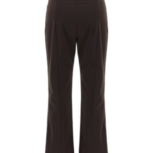 Brown Polyamide Athletic Pants