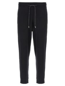 Black Cotton Joggers (Workout Pants)