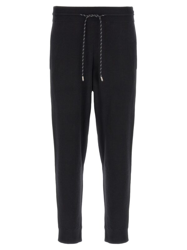 Black Cotton Joggers (Workout Pants)