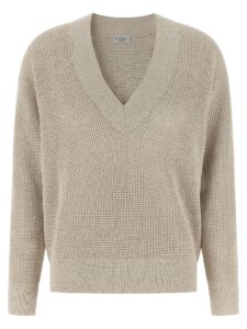 Beige Cotton Cardigan
