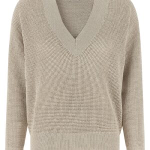 Beige Cotton Cardigan | Jag Couture London – New York