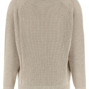 Beige Cotton Cardigan