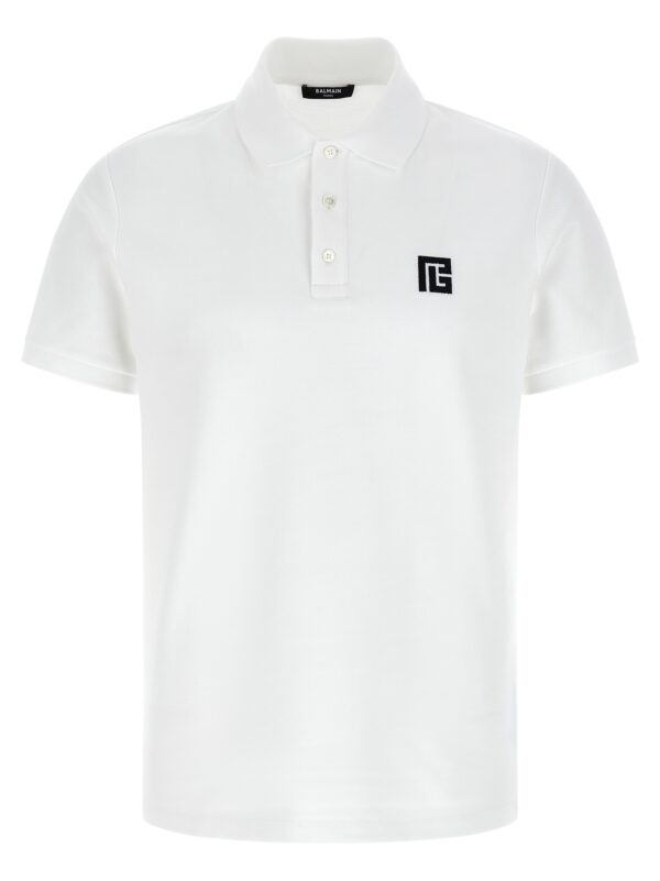 Bicolor Cotton Polo Shirt