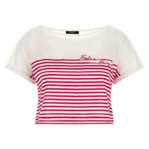 Fuchsia Cotton T-Shirt