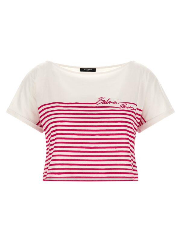 Fuchsia Cotton T-Shirt