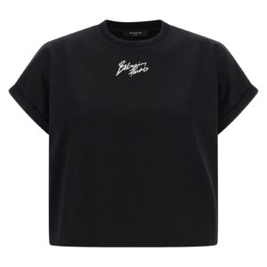 Black Cotton T-Shirt