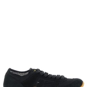 Black Calfskin Athletic Sneakers