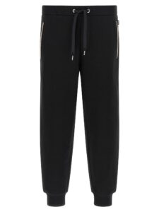 Black Cotton Joggers (Workout Pants)