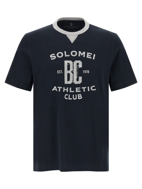 Blue Cotton T-Shirt