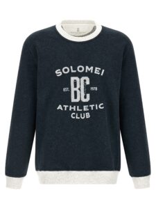 Blue Cotton Sweatshirt
