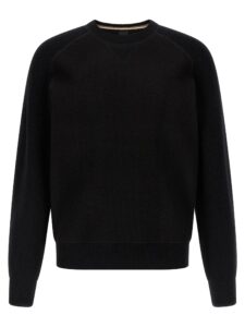 Black Virgin Wool Cardigan