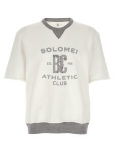 White Cotton Sweatshirt