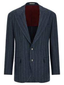 Blue Hemp Blazer