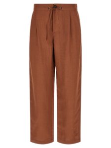 Multicolor Viscose Casual Pants
