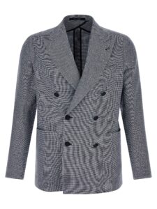 Blue Linen Blazer